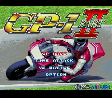 GP-1 - Part II (USA) screen shot title